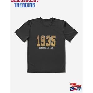 Born In 1935 Limited Edition Active Tshirt Classic